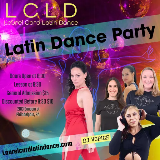 Laurel Card Latin Dance - Salsa & Bachata Classes. Filadelfia