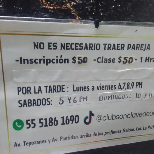 Clases de baile salsa cumbia y guaracha. Méx.